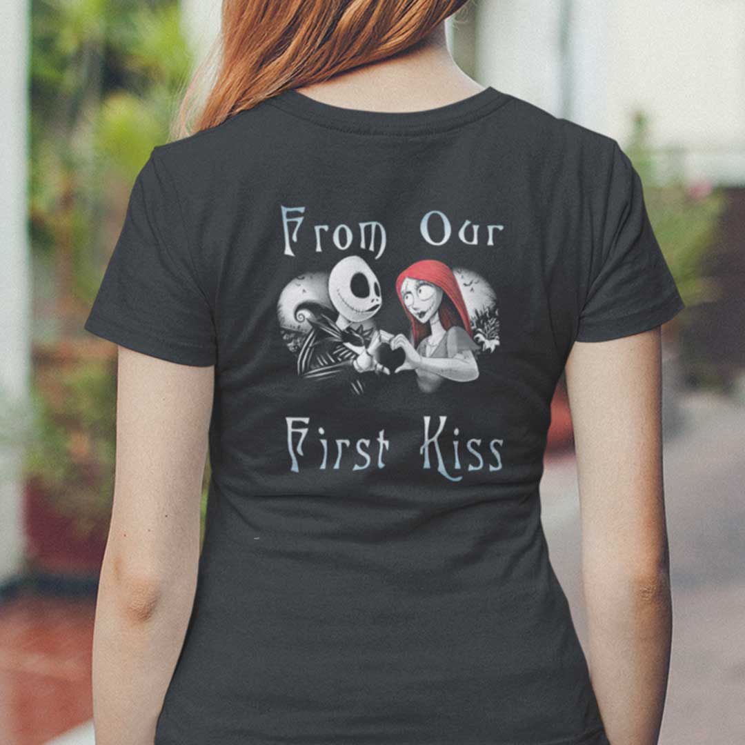 From Our First Kiss Halloween Shirt Couple Matching Tee