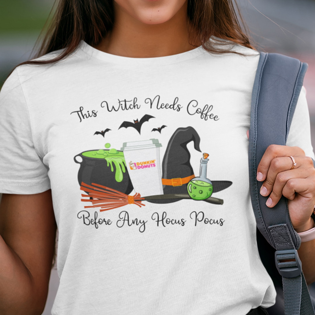 This Witch Needs Coffee Before Any Hocus Pocus T Shirt