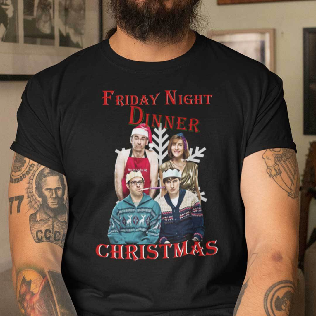 Friday Night Dinner Christmas T Shirt Merry Christmas