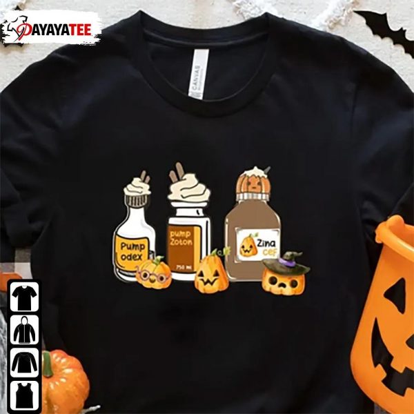 Funny Nurse Halloween Shirt Pharmacy Rn Fall Nurse Unsiex - Ingenious Gifts Your Whole Family