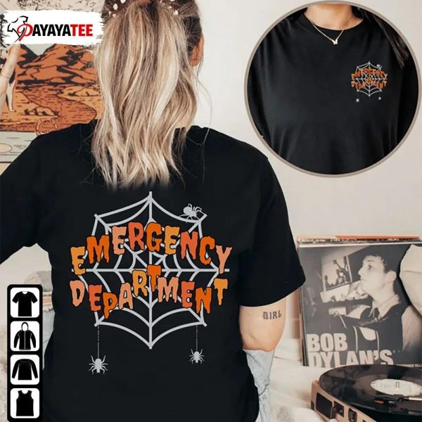 Nurse Halloween Emergency Department Shirt Rn Unisex Gift - Ingenious Gifts Your Whole Family