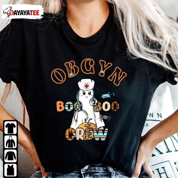 Obgyn Nurse Halloween Shirt Boo Boo Crew Nursing Student Unisex - Ingenious Gifts Your Whole Family