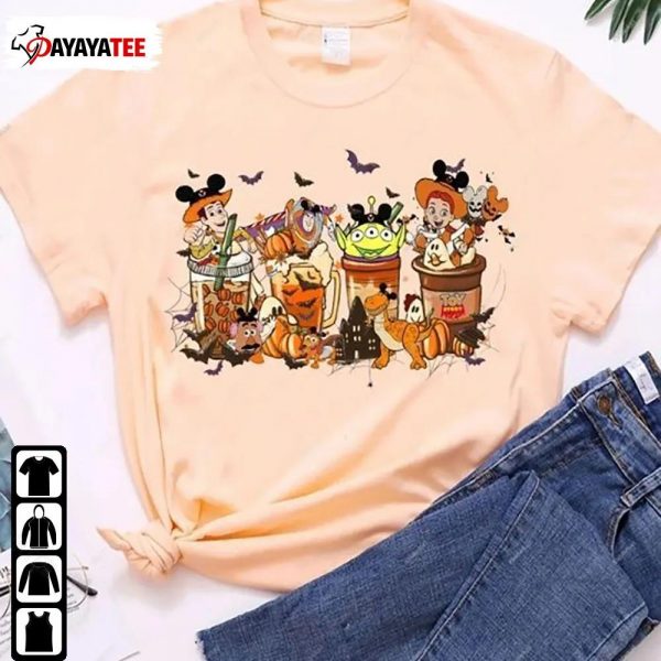 Disney Toy Story Halloween Pumpkin Spice Latte Coffee Shirt - Ingenious Gifts Your Whole Family