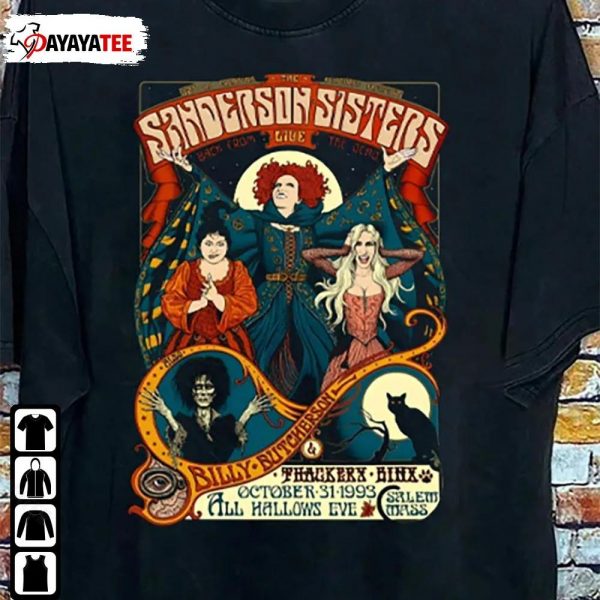 Sanderson Sisters Halloween Hocus Pocus Shirt Spooky Season Unisex - Ingenious Gifts Your Whole Family