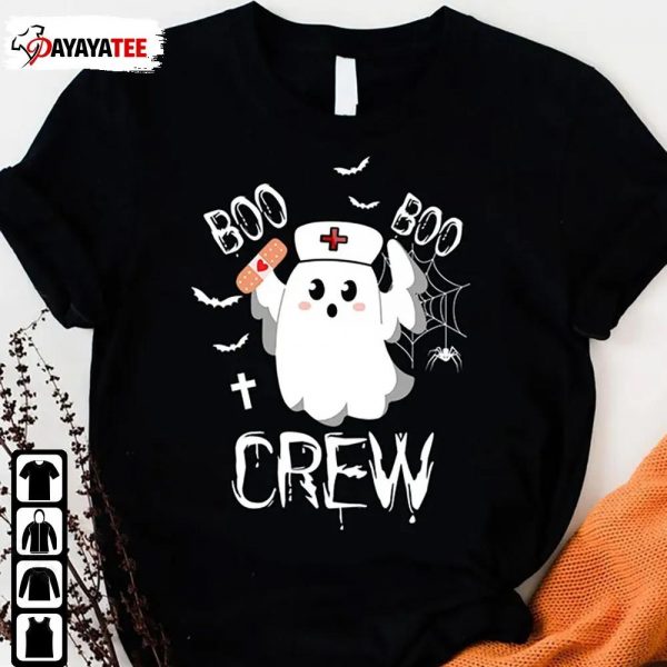 Boo Boo Crew Halloween Nurse Shirt Ghost Gift For Nurses - Ingenious Gifts Your Whole Family