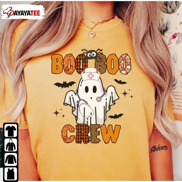 Boo Boo Crew Halloween Nurse Shirt Spooky Nursing Unisex - Ingenious Gifts Your Whole Family