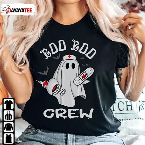 Funny Boo Boo Crew Nurse Halloween Shirt Gift For Nurses - Ingenious Gifts Your Whole Family