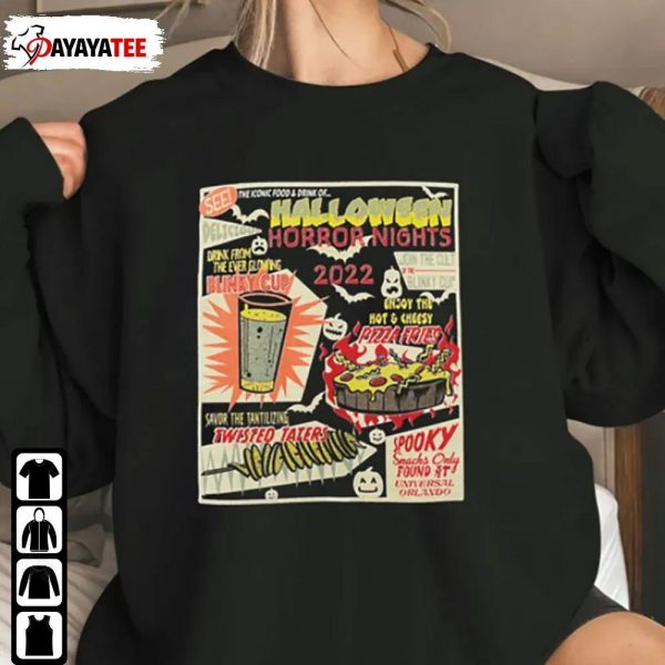 Halloween Horror Nights Spooky Snacks Shirt Unisex Gift - Ingenious Gifts Your Whole Family