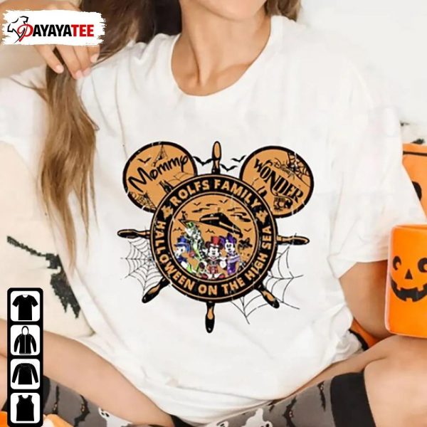 Custom Disney Halloween Cruise Shirt Rolfs Family Disney Wonder Unisex - Ingenious Gifts Your Whole Family