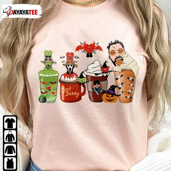Bad Bunny Halloween Coffee Cup Shirt Un Verano Sin Ti Merch - Ingenious Gifts Your Whole Family