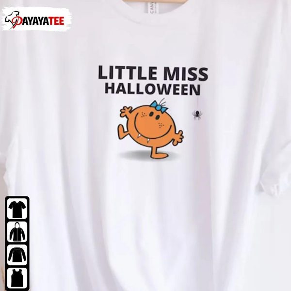 Cute Little Miss Halloween Shirt Fall Unisex Merch Gift - Ingenious Gifts Your Whole Family