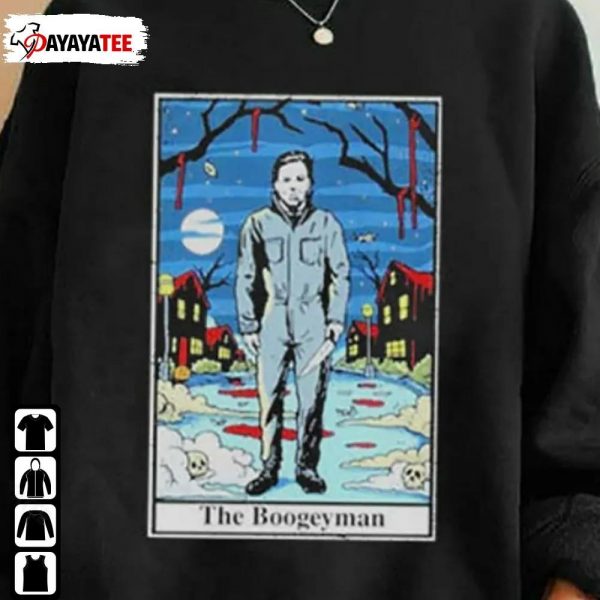 Vintage The Boogeyman Michael Myers Sweatshirt Halloween Unisex - Ingenious Gifts Your Whole Family