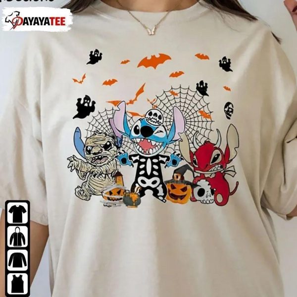 Halloween Stitch Trick Or Treat Shirts Disney Horror Sweatshirt - Ingenious Gifts Your Whole Family