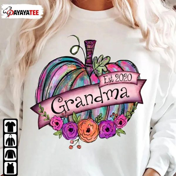 Personalized Grandma Pumpkin Sweatshirt Grandma Life Gram Pumpkin Patch - Ingenious Gifts Your Whole Family