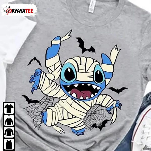 Mummy Stitch Hallowwen Shirt Disney Horror Movie Characters - Ingenious Gifts Your Whole Family