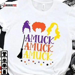 Amuck Sanderson Sisters Halloween Shirt Hocus Pocus Sweatshirt – Ingenious Gifts Your Whole Family stirtshirt