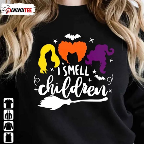 I Smell Children Halloween Shirt Hocus Pocus Hoodie Halloween Party - Ingenious Gifts Your Whole Family