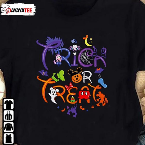 Trick Or Treat Shirt Cute Disney Halloween Magic Kingdom - Ingenious Gifts Your Whole Family