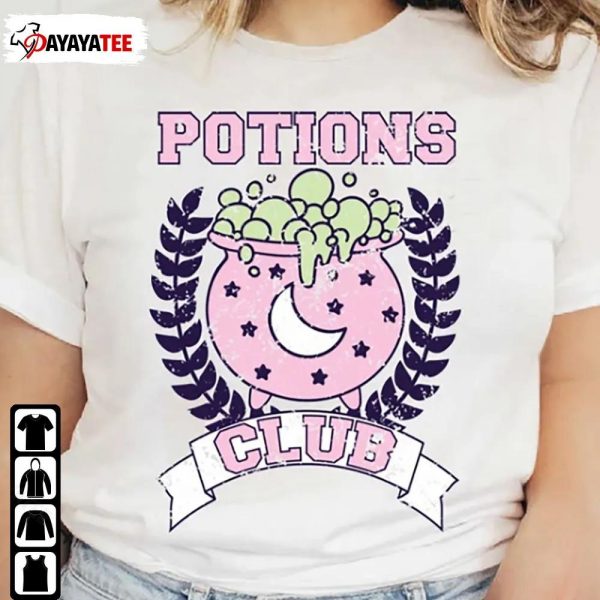 Potions Club Shirt Witchhalloween Spooky Vibes - Ingenious Gifts Your Whole Family