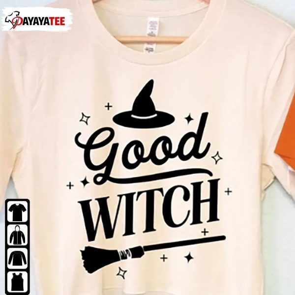 Good Witch Shirt Halloween Witch Hat Broomstick - Ingenious Gifts Your Whole Family