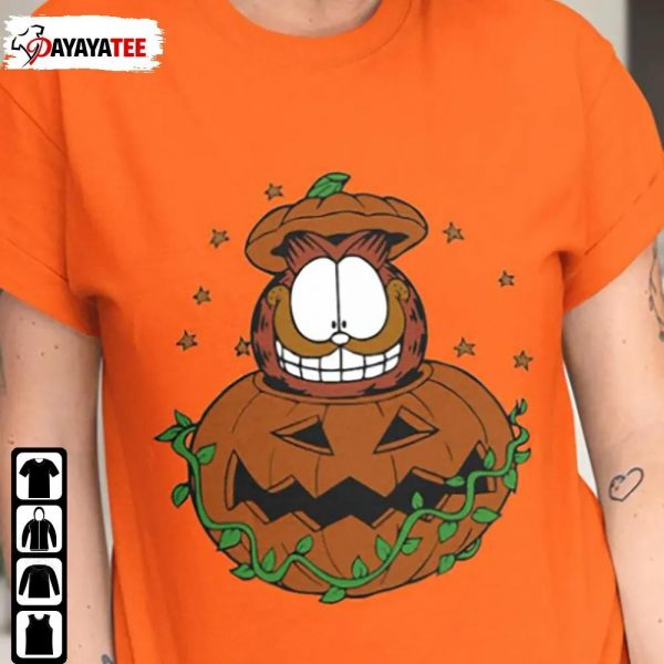Garfield Pumpkin Shirt Halloween Pumpkin Garfield Cat - Ingenious Gifts Your Whole Family