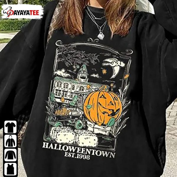 Halloweentown Est 1998 Sweatshirt Pumpkin Halloweentown - Ingenious Gifts Your Whole Family