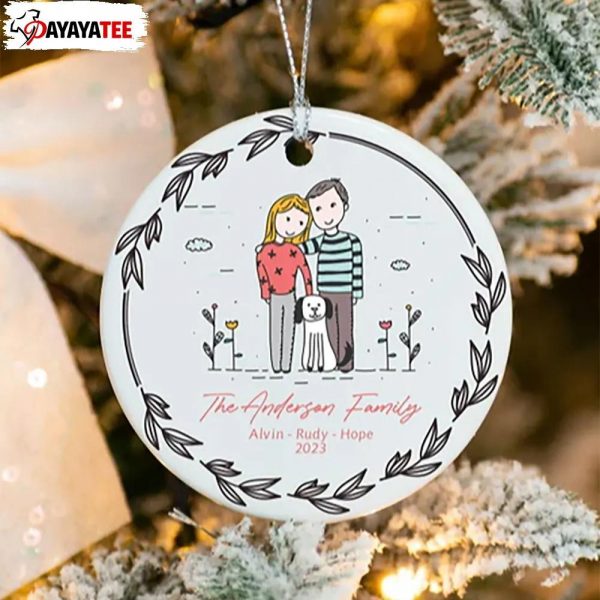 Personalized Family Christmas Ornament Gift For Wife Husband - Ingenious Gifts Your Whole Family