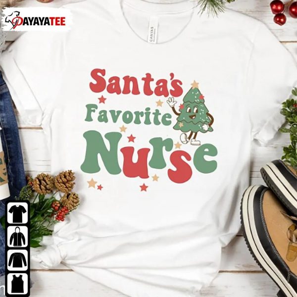 Nurse Life Santas Favorite Christmas Shirt Gift Ideas For Nurse - Ingenious Gifts Your Whole Family