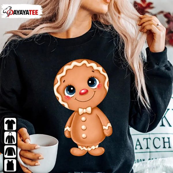 Hallmark Christmas Sweet Gingerbread Person Sweatshirts Shirt Hoodie - Ingenious Gifts Your Whole Family