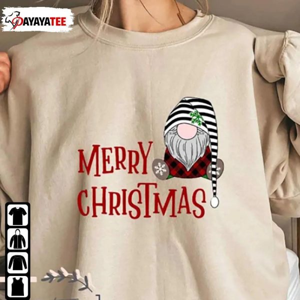 Christmas Gnome Sweatshirt Merry Xmas Holiday Season Unisex - Ingenious Gifts Your Whole Family