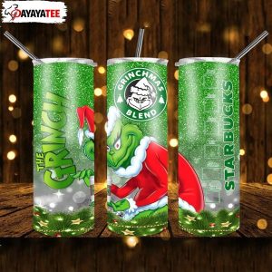 A Grinch Starbucks Tumbler 20 Oz Christmas Gift – Ingenious Gifts Your Whole Family stirtshirt