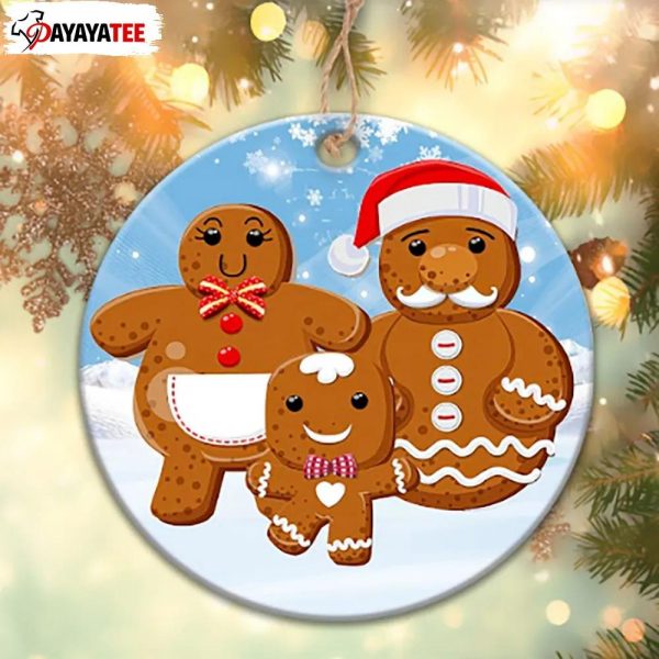 Christmas Gingerbread Man Family Ornament Santa - Ingenious Gifts Your Whole Family