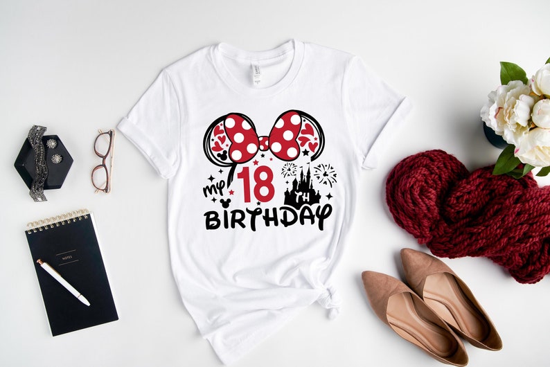 18th Birthday Shirt, Disney Birthday Squad T-Shirt