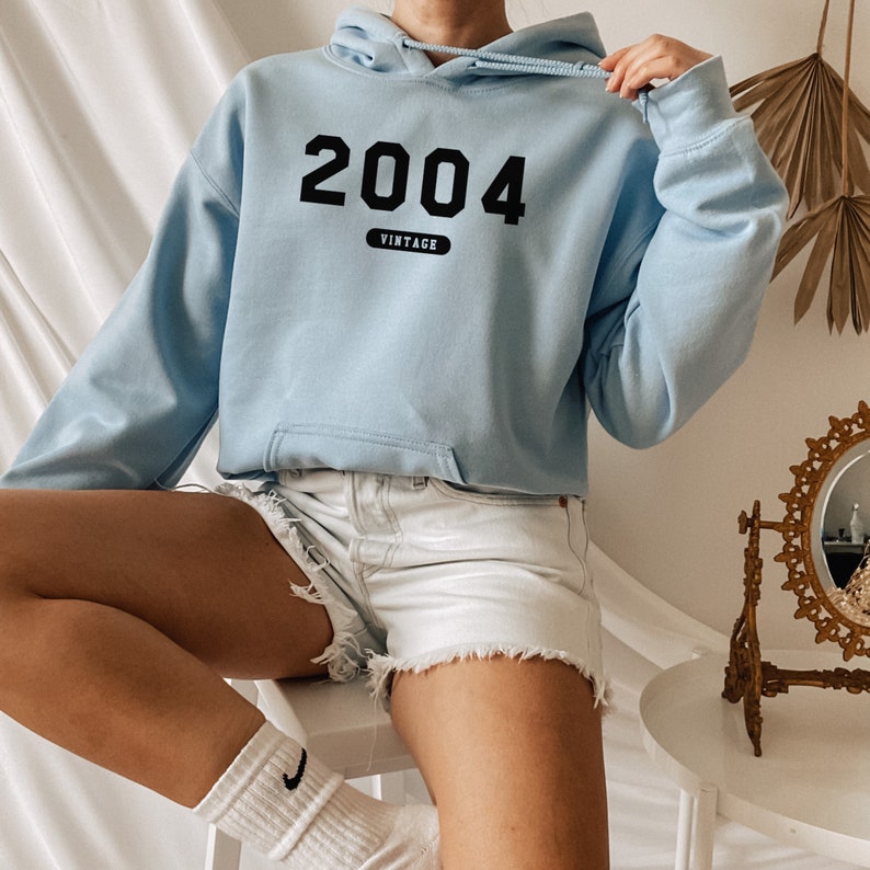 2004 Sweatshirt, 18th Birthday Gift Idea