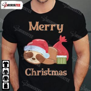 Sugar Cute Sloth Christmas Shirt Funny Outfit For Xmas Parties Merry Christmas Day - Ingenious Gifts Your Whole Family