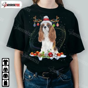 Santa Cavalier King Charles Shirt Funny Spanie Reindeer Christmas - Ingenious Gifts Your Whole Family