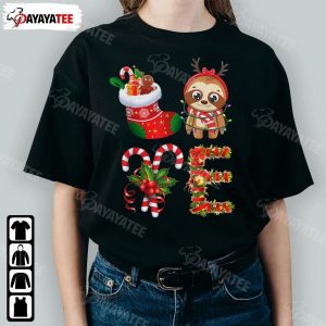 Sloth Christmas Lights Led Shirt Funny Santa Hat Christmas Outfit For Xmas Parties - Ingenious Gifts Your Whole Family