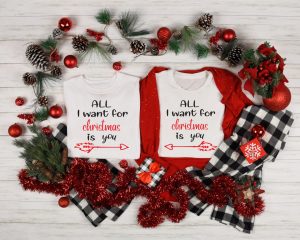All I Want For Christmas is You Shirt, Christmas Couple Shirt, Christmas Tee, Cute Christmas Shirt, Christmas Shirt stirtshirt