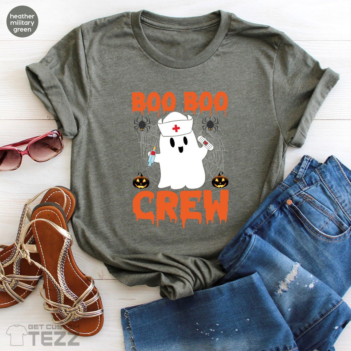 Boo Boo Shirt, Boo Crew Shirt, Halloween Shirt, Cute Halloween shirts, Halloween Nurse Shirts, Funny Halloween Shirts, Cute Nurse Shirt