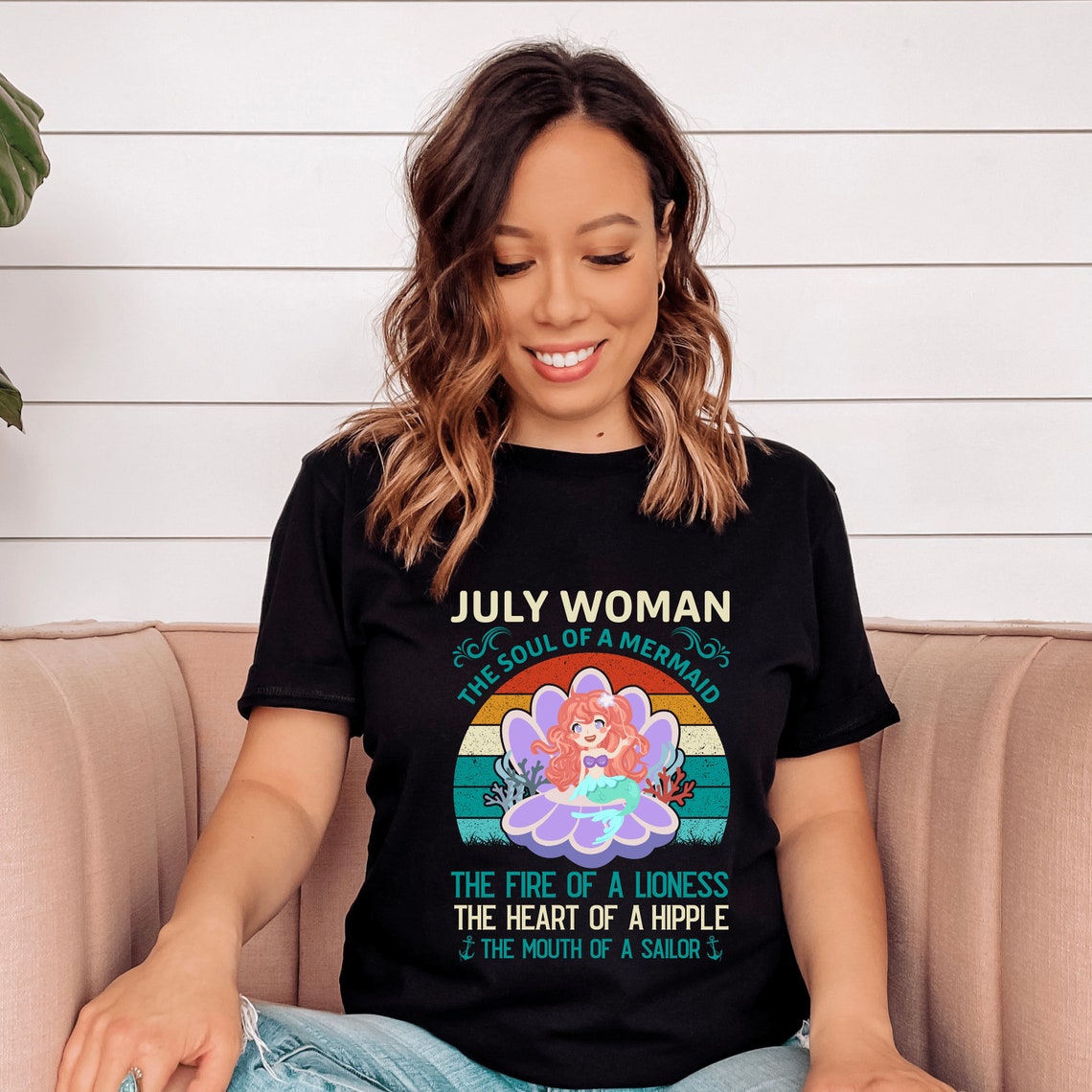 Born In July Tee, Birthday In July Tops