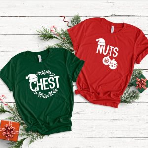 Chest Nuts Matching Shirt Christmas Couple Shirt Christmas Gift Shirt Chestnuts