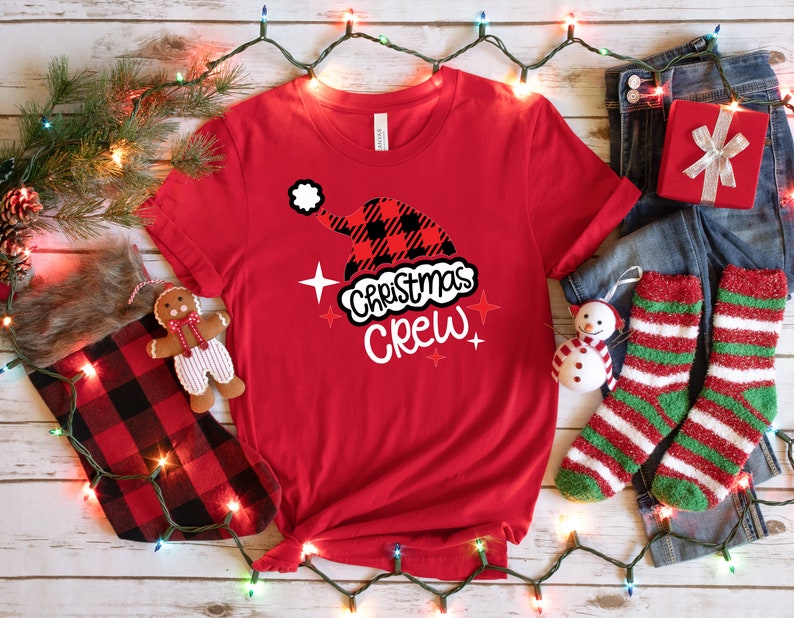 Christmas Crew Shirt, Family Christmas Pajamas, Family Christmas Shirts, Christmas T Shirt, Toddler Christmas Shirt, Holiday Pajamas