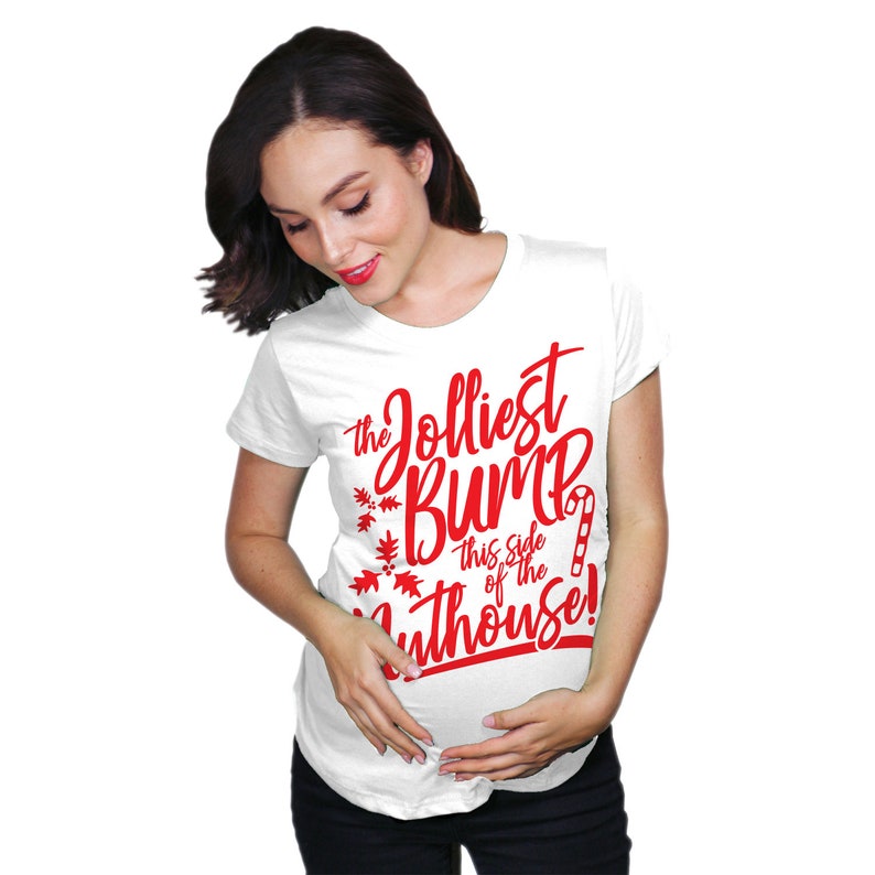 Maternity Baseball Laces Pregnancy T Shirt Novelty Sports Baby Bump Tee  (White) - S 
