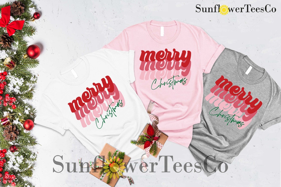 Christmas Shirt, Merry Christmas Shirt, Classic Christmas outfit, Christmas Shirts For Women, Christmas Gifts, Cute Christmas Tee Shirt Idea