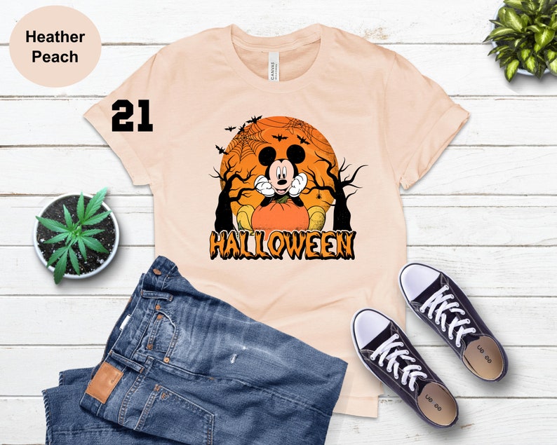 Disney Halloween Shirts, Disney Characters, Family Matching Halloween Shirts, Princess Halloween, Spooky Halloween Shirt,Custom Halloween Tee