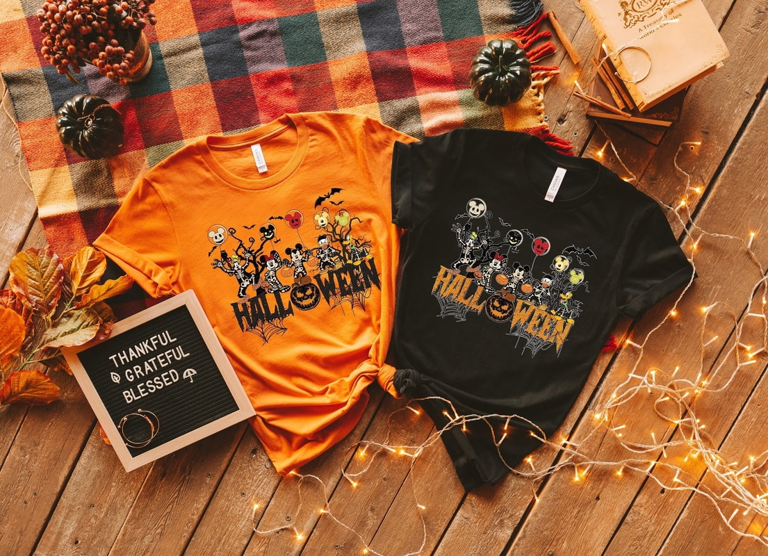 Disney Halloween Skeleton Shirt, Halloween Family Shirt, Disney Matching Shirts, Halloween Shirt, Disney Shirt, Halloween Matching Shirts