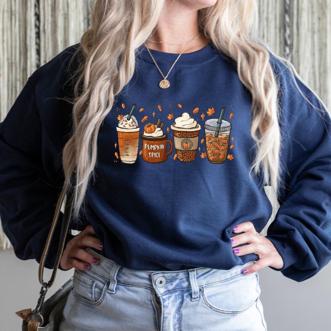 Fall Coffee Sweatshirt, Fall Sweater, Pumpkin Spice Sweatshirt, Cute Fall Sweater, Womens Fall Sweater, Coffee Sweatshirt, Unisex Plus size