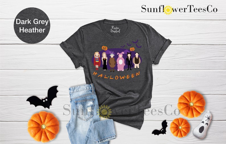 Halloween Family Shirt, Friends Halloween Shirt, Friends Halloween Horror Shirt, Toddler Boys Halloween Shirt, Girls Halloween Shirt
