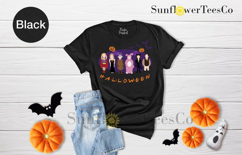 Halloween Family Shirt, Friends Halloween Shirt, Friends Halloween Horror Shirt, Toddler Boys Halloween Shirt, Girls Halloween Shirt