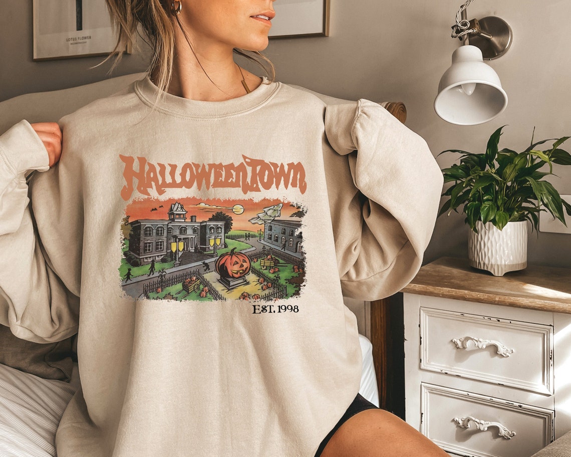HalloweenTown 1998 Shirt, Disney Halloween Shirt, Halloween Party Shirts, Halloween Town Fall Tee, Fall Pumpkin Sweatshirts, Halloweentown